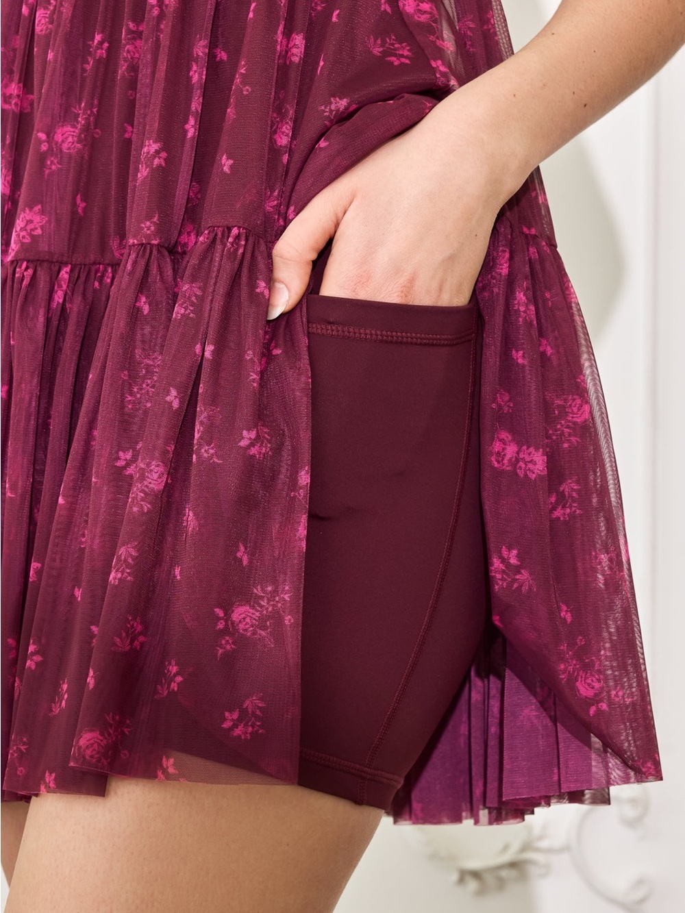 Popflex Pirouette Babydoll Dress - Fleur d'amour - Picture 4 of 11